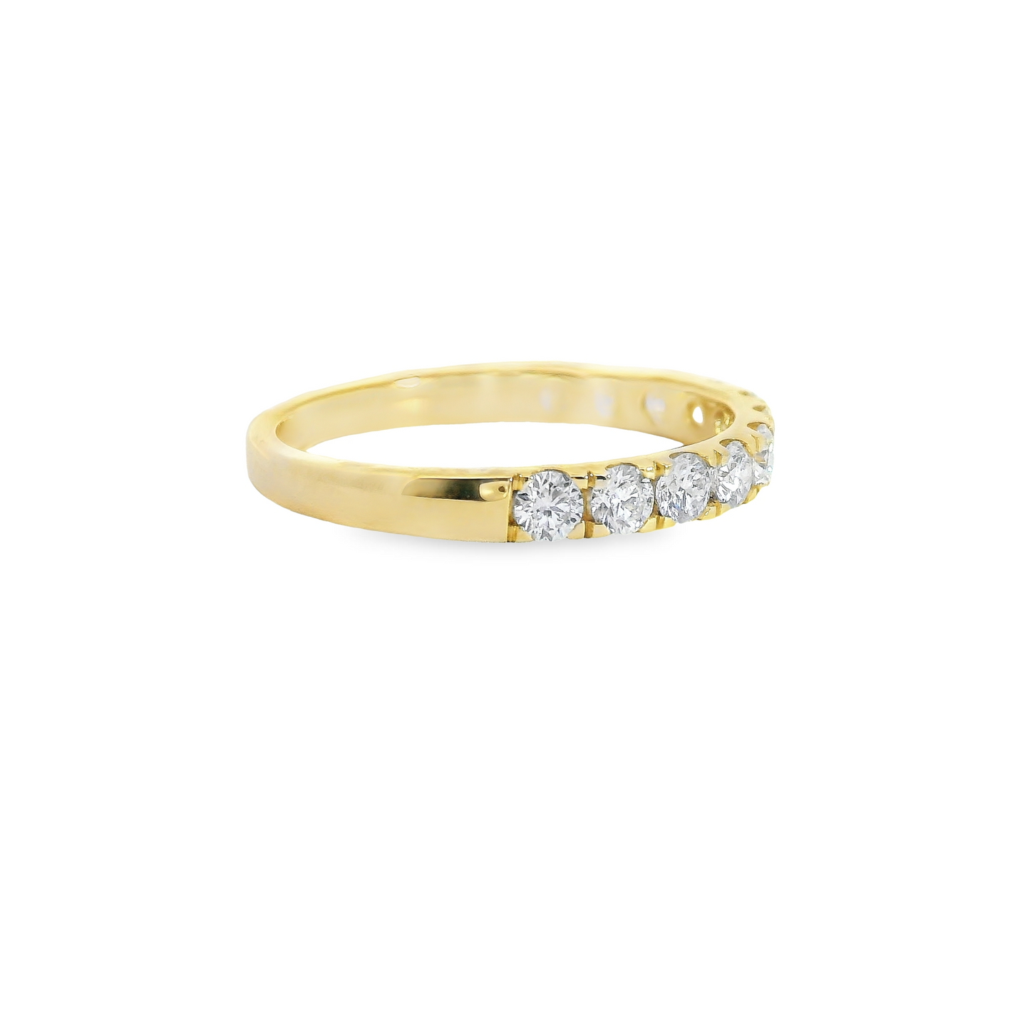 0.75ct Lab-Grown Diamond Wedding Band in 14K Gold
