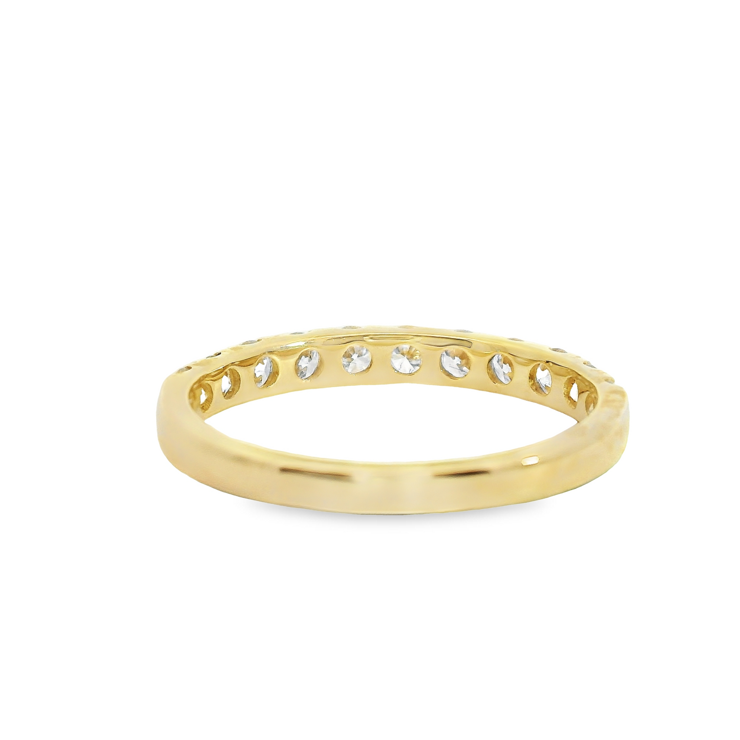 0.75ct Lab-Grown Diamond Wedding Band in 14K Gold