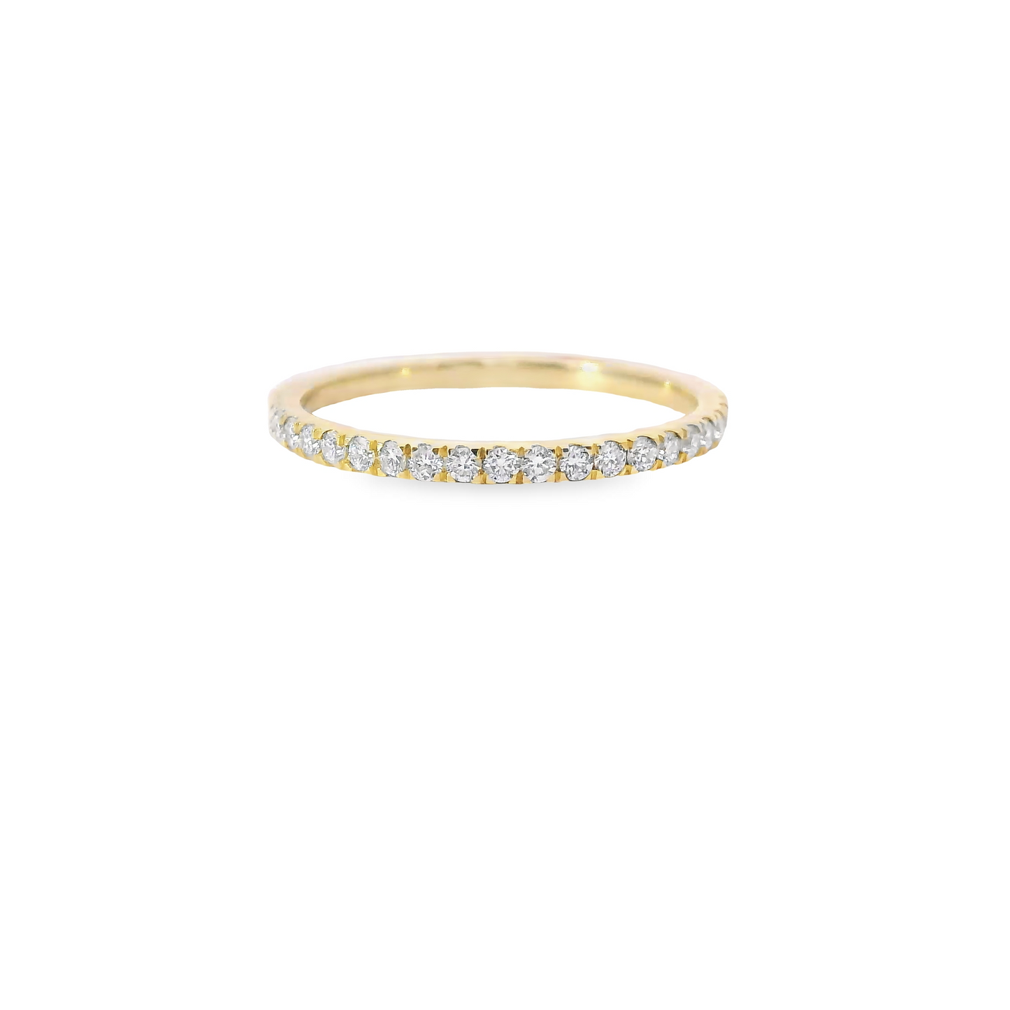 0.25ct Lab-Grown Polished Diamond Wedding Band in 14K Gold