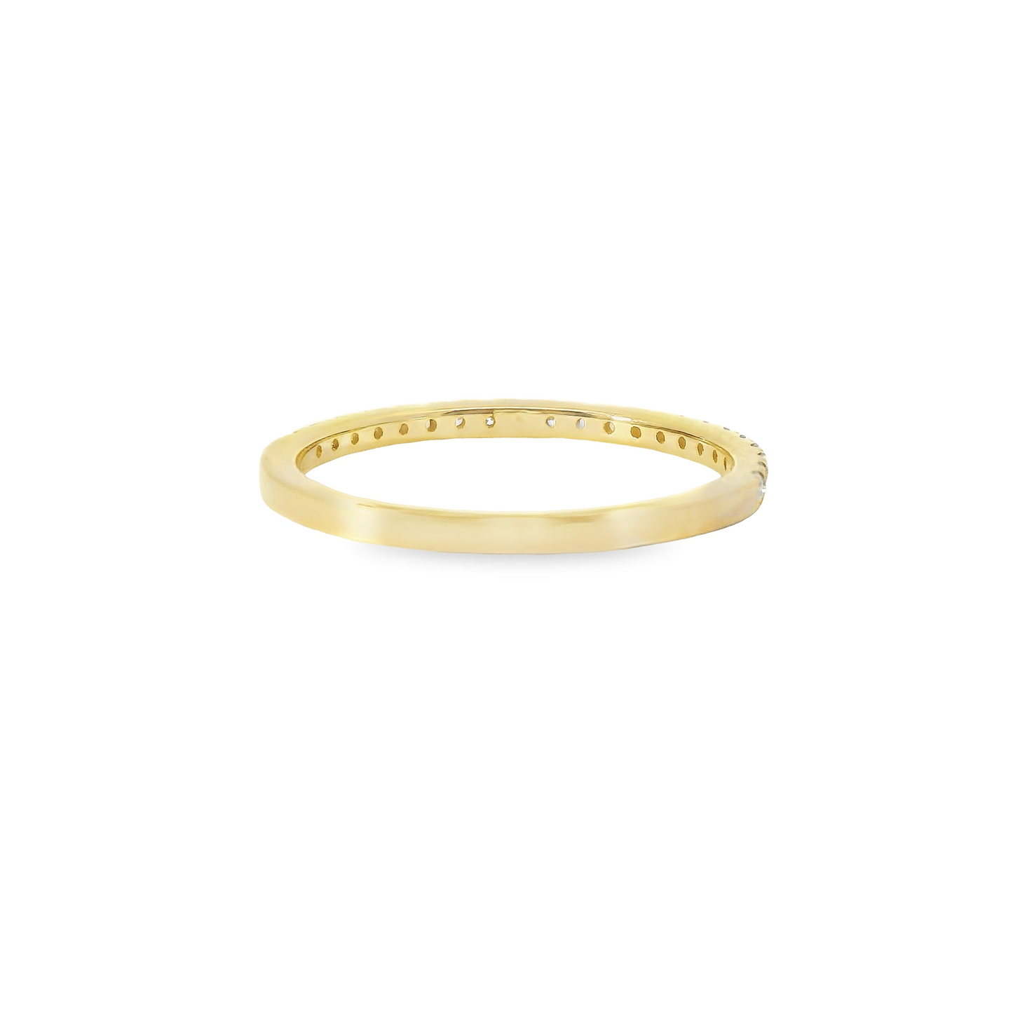 0.25ct Lab-Grown Polished Diamond Wedding Band in 14K Gold