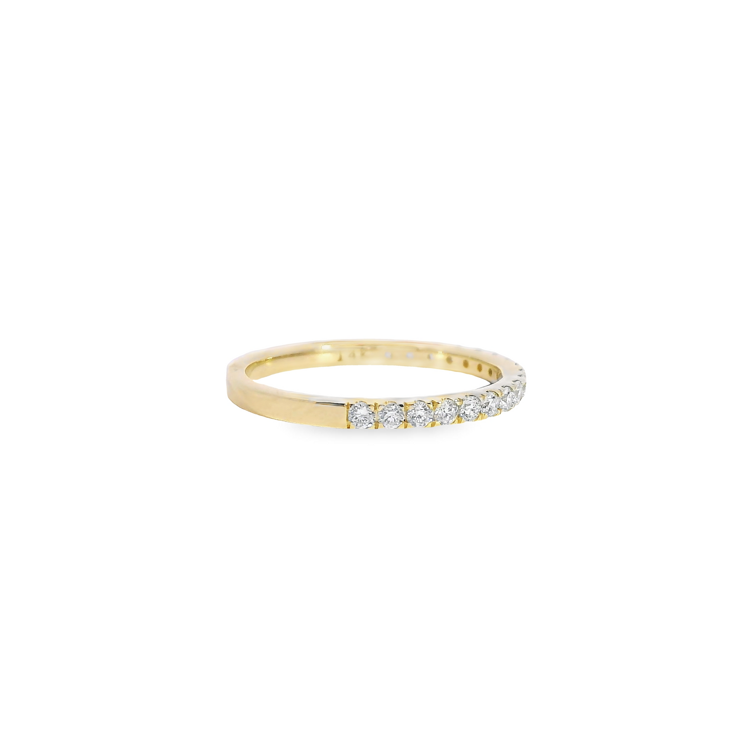 0.33ct Lab-Grown Diamond Wedding Band in 14K Gold