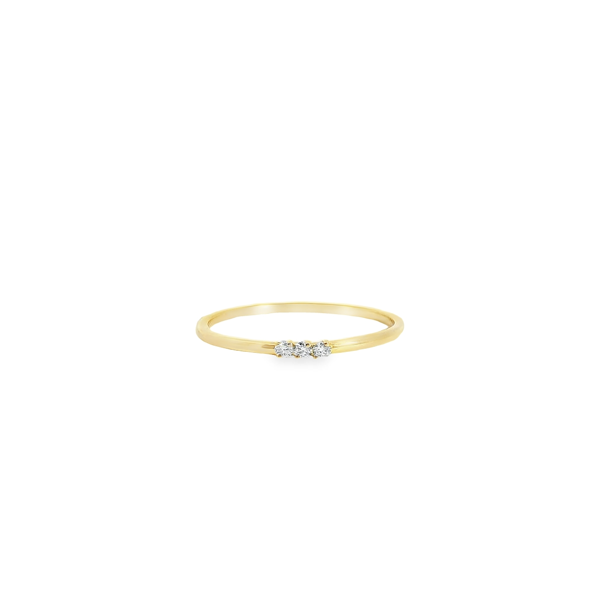 0.05ct Lab-Grown Diamond Ring in 14K Gold