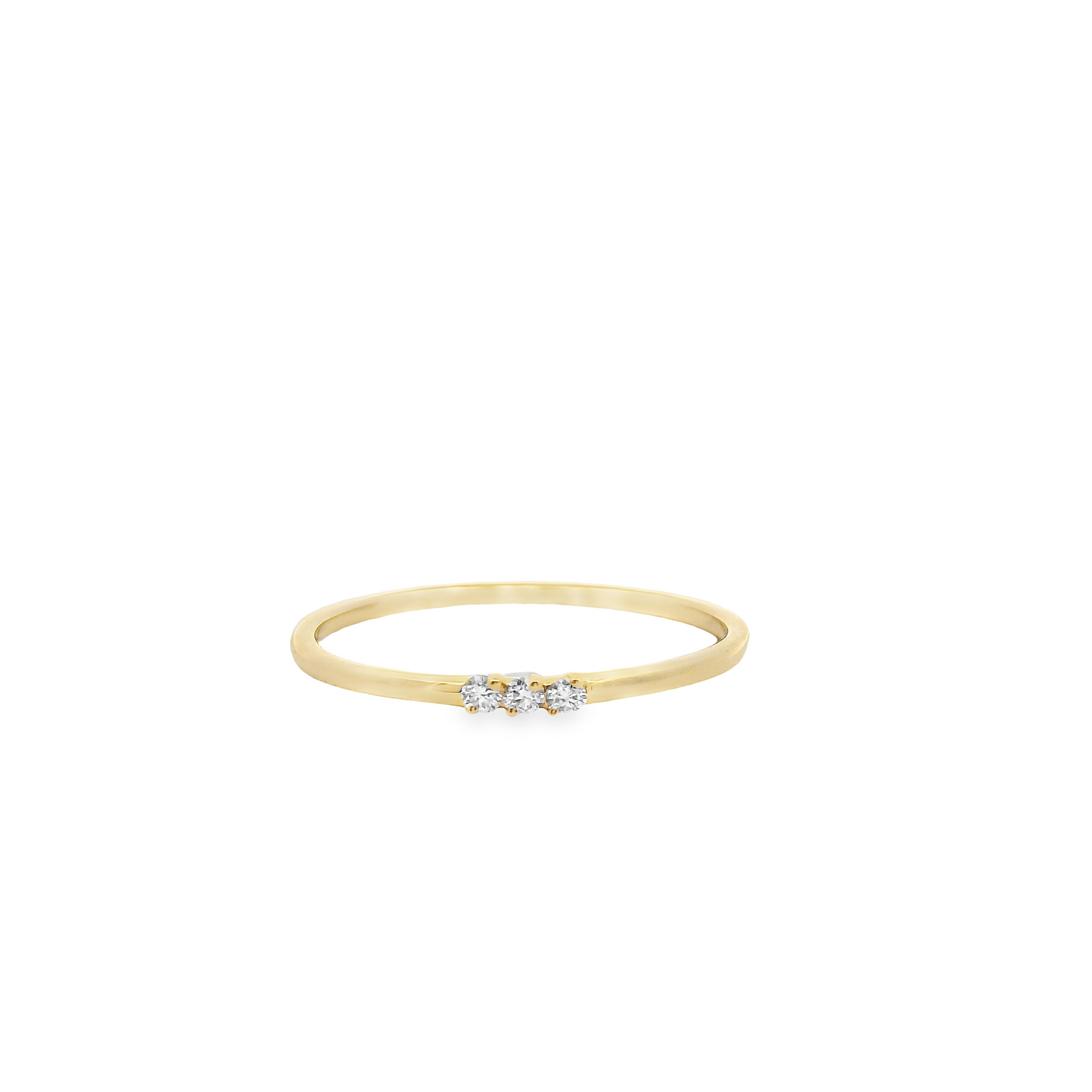 0.05ct Lab-Grown Diamond Ring in 14K Gold