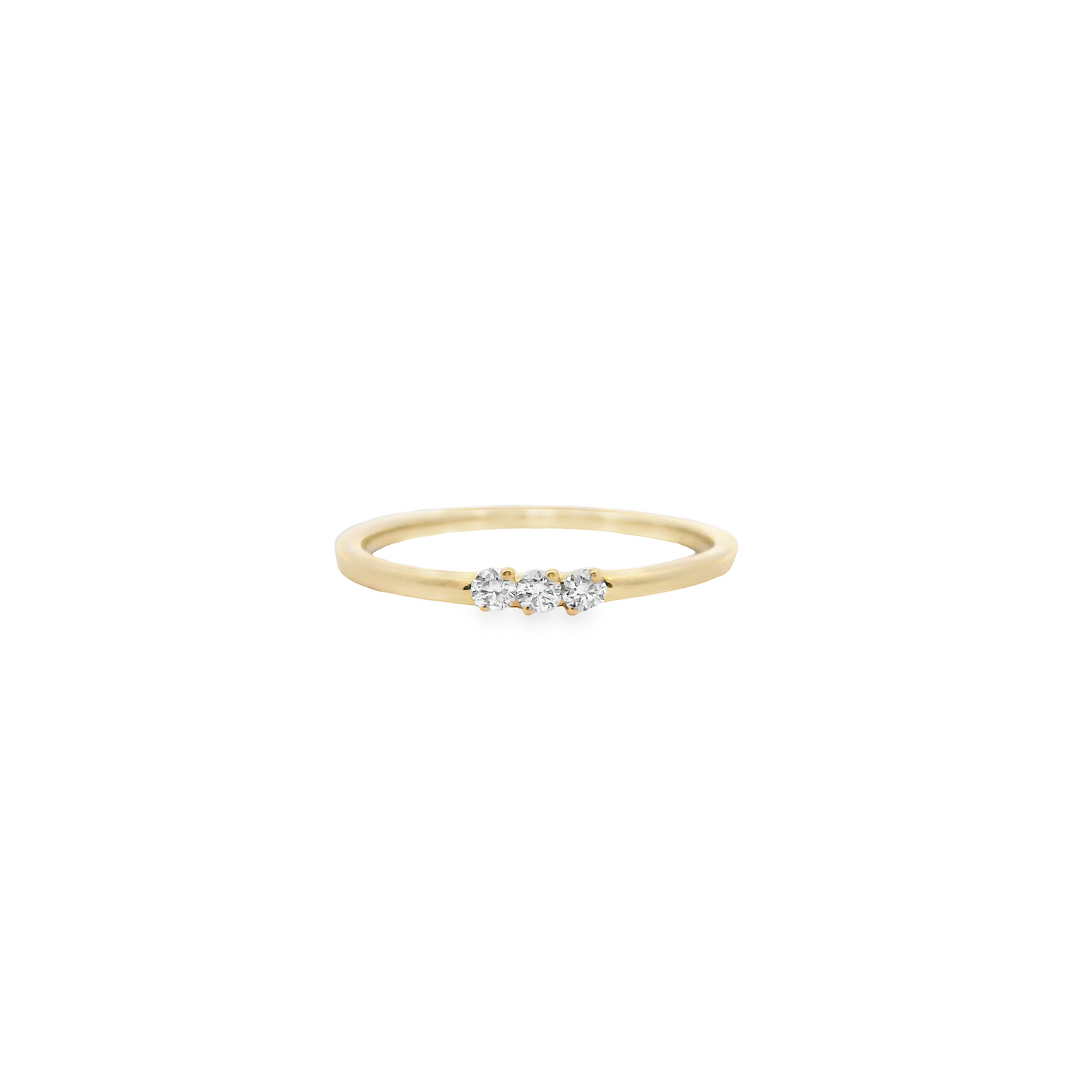 0.10ct Lab-Grown Diamond Ring in 14K Gold