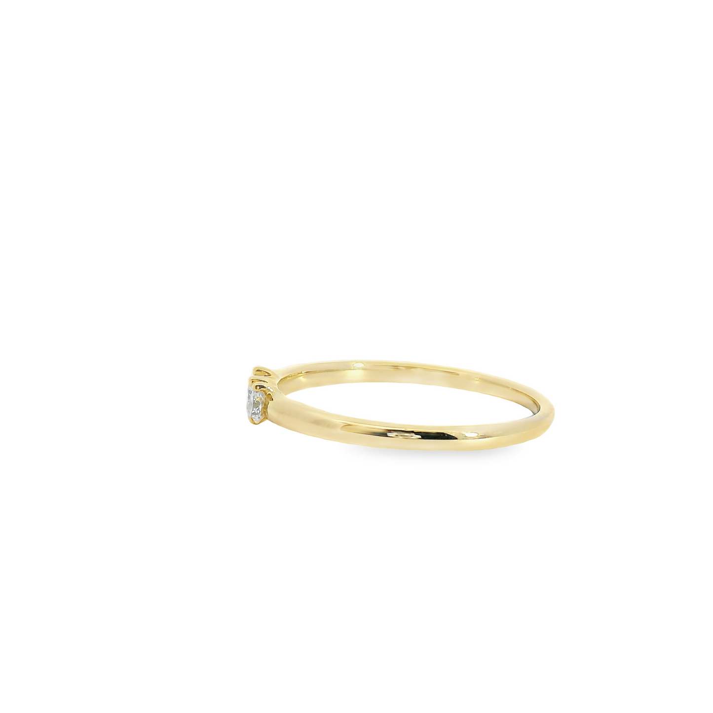 0.20ct Lab-Grown Diamond Ring in 14K Gold