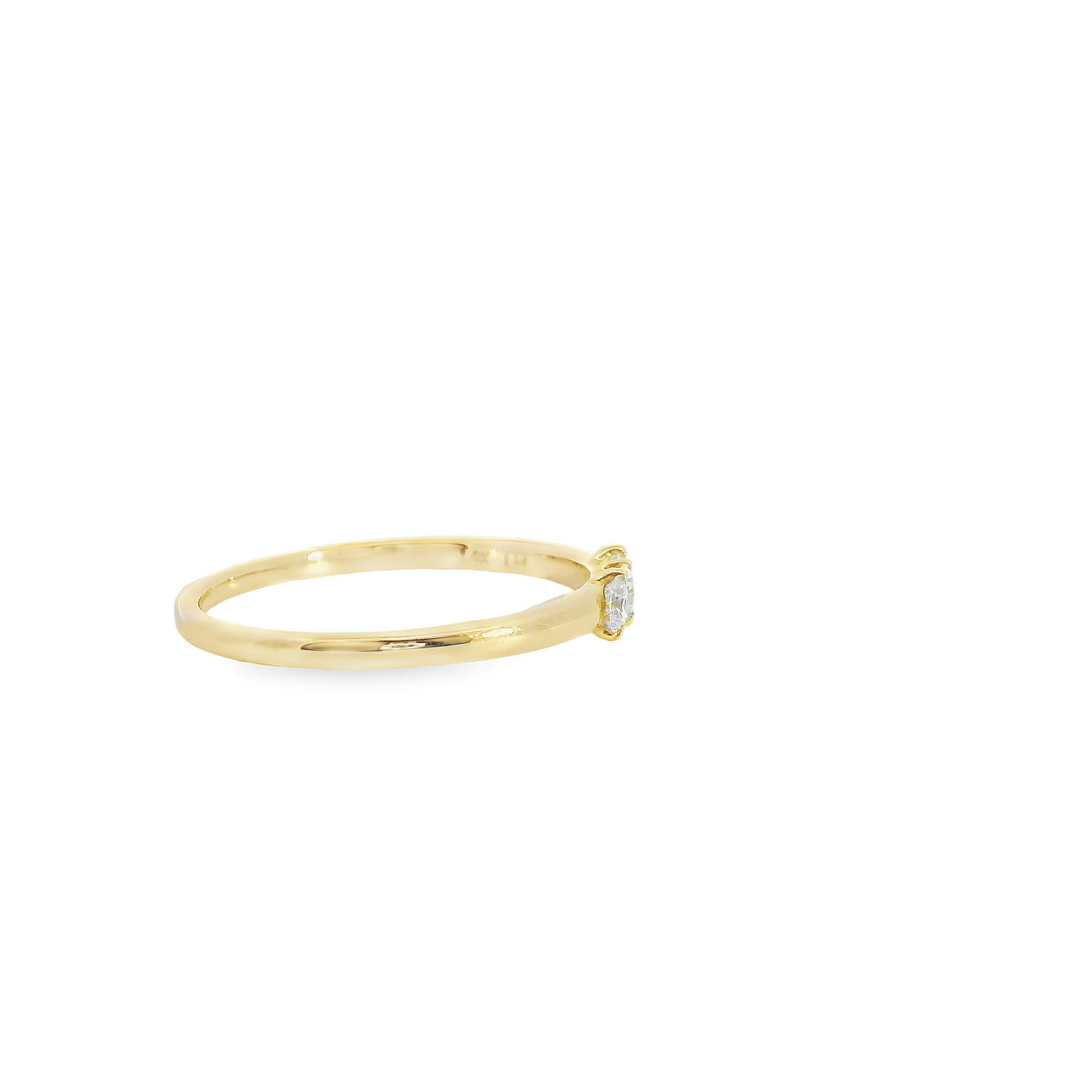 0.20ct Lab-Grown Diamond Ring in 14K Gold