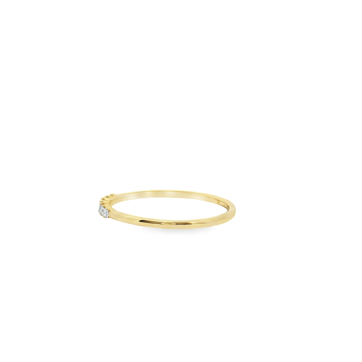 0.10ct Lab-Grown Diamond Ring in 14K Gold