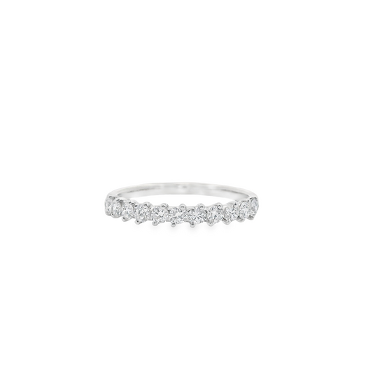 0.50ct Lab-Grown Diamond Anniversary Band in 14K Gold