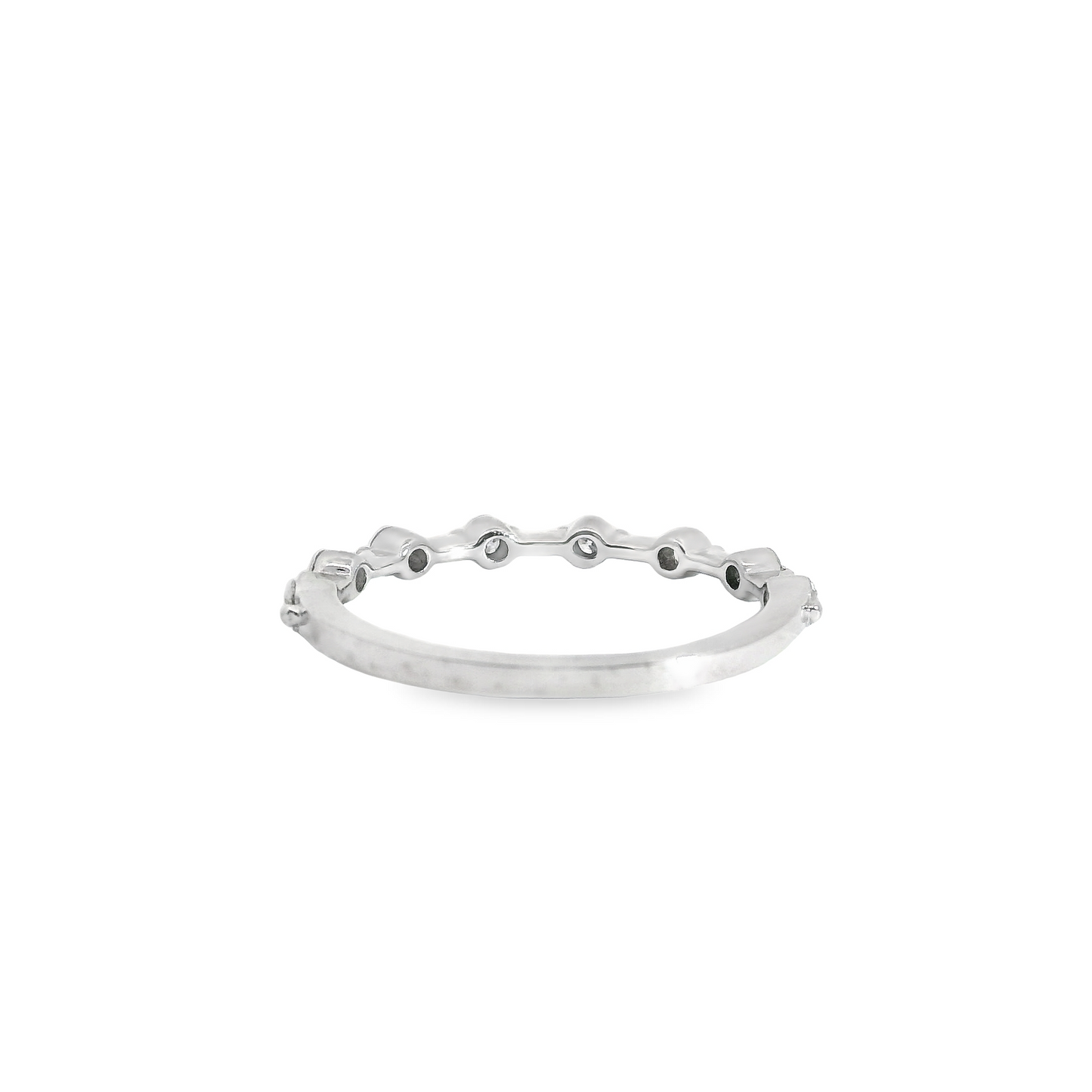 0.33ct Lab-Grown Round-Cut Diamond Wedding Band in 14K Gold