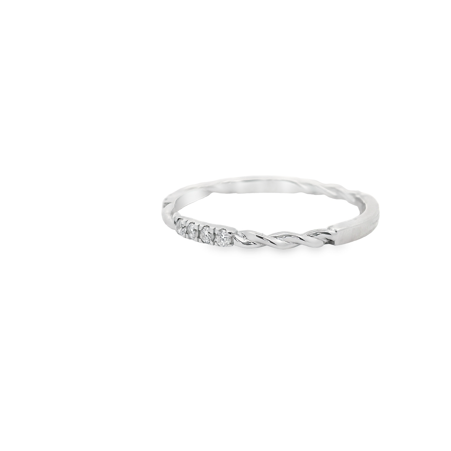 0.15ct Lab-Grown Diamond Wedding Band in 14K Gold