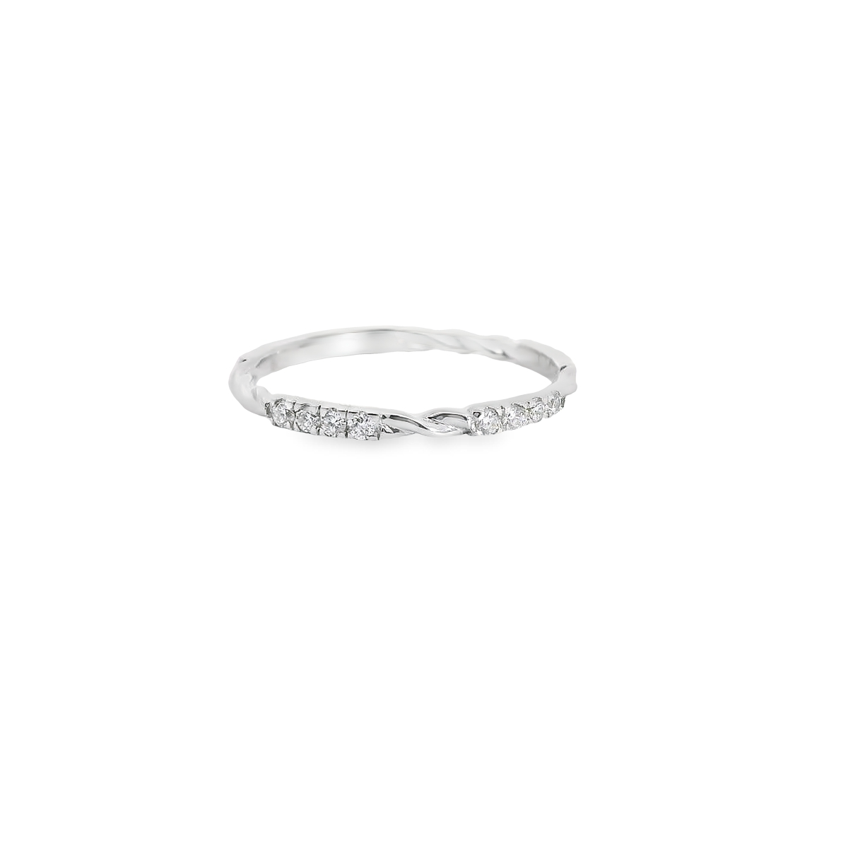 0.15ct Lab-Grown Diamond Wedding Band in 14K Gold