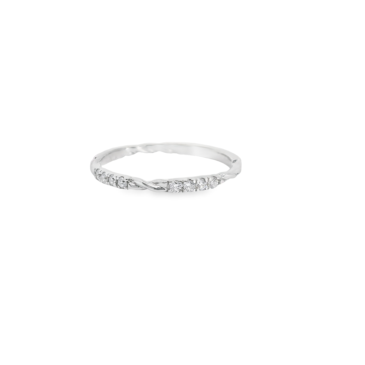 0.15ct Lab-Grown Diamond Wedding Band in 14K Gold