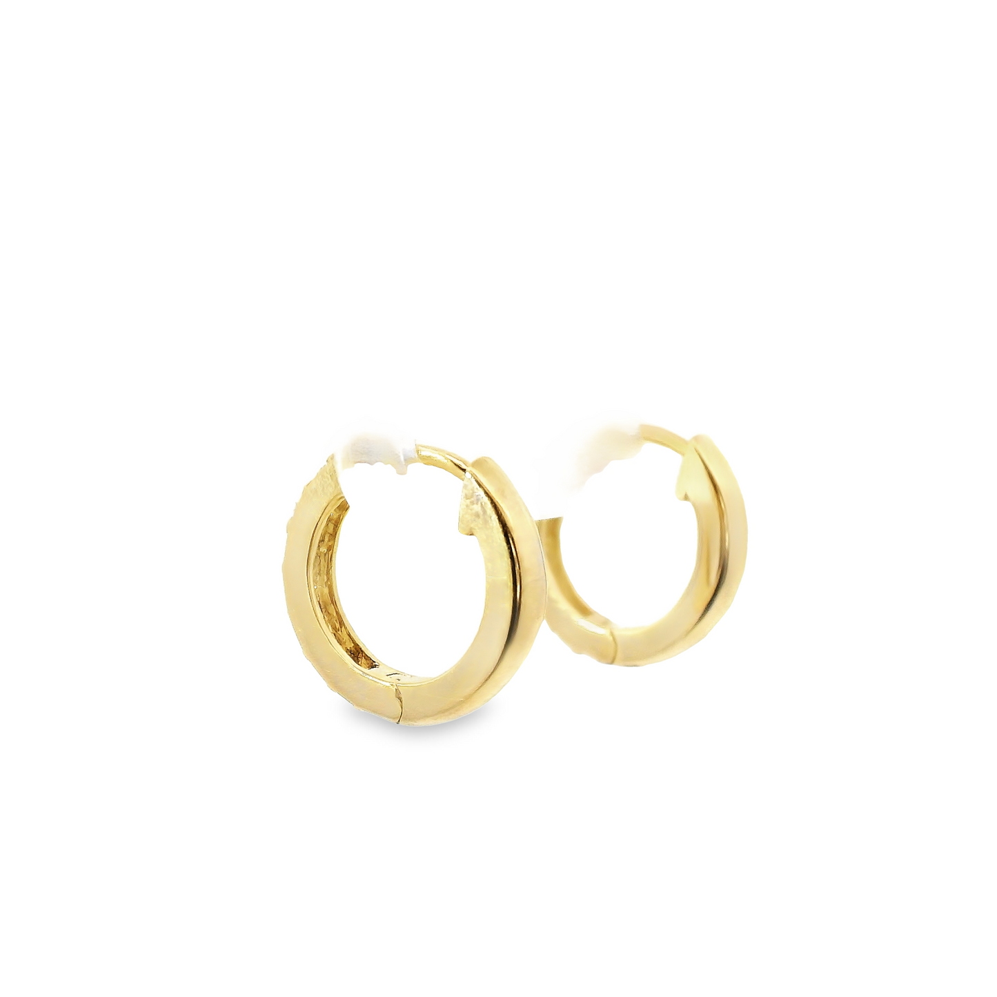 0.25ct Lab-Grown Diamond Hoop Earrings in 14K Gold