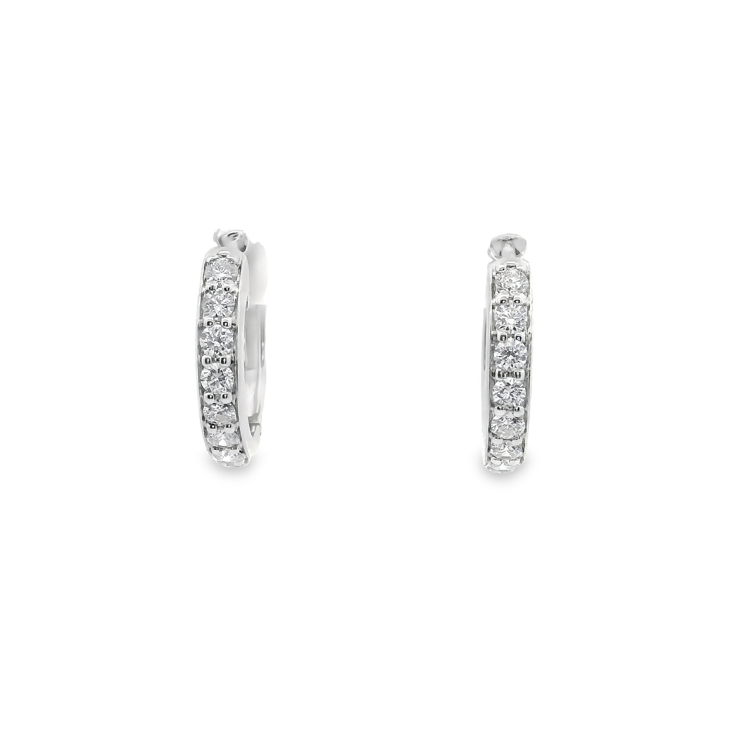 0.50ct Lab-Grown Diamond Hoop Earrings in 14K Gold