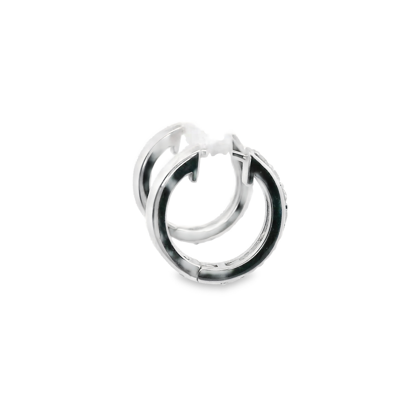 0.50ct Lab-Grown Diamond Hoop Earrings in 14K Gold