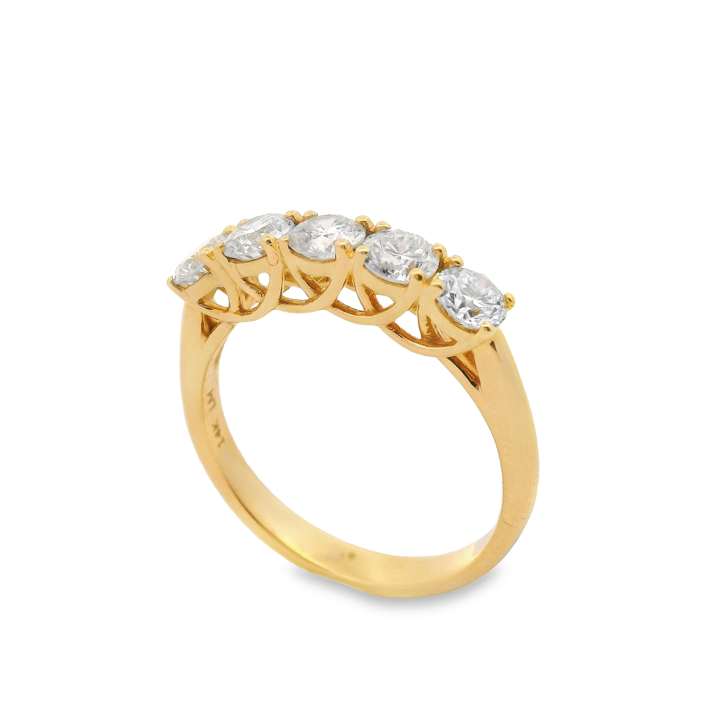 1.00ct Lab-Grown Diamond Anniversary Band in 14K Gold
