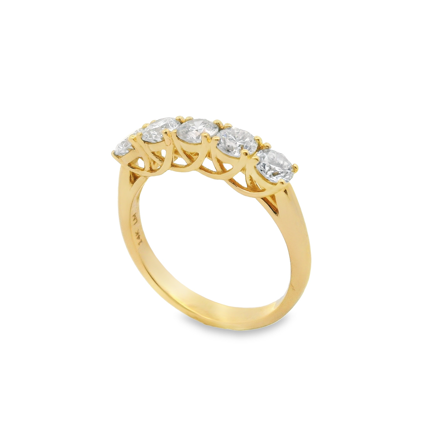 1.00ct Lab-Grown Diamond Anniversary Band in 14K Gold