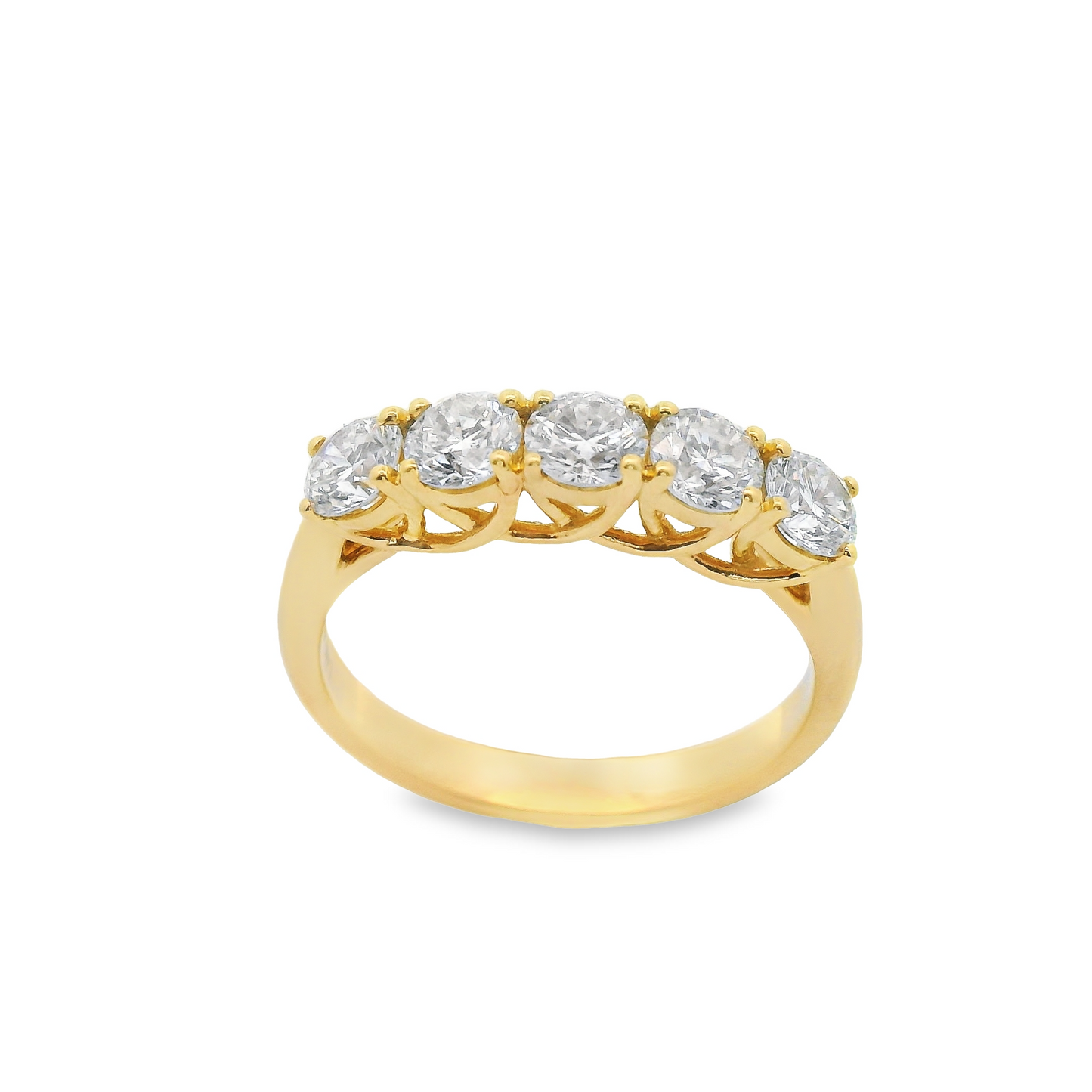 1.00ct Lab-Grown Diamond Anniversary Band in 14K Gold