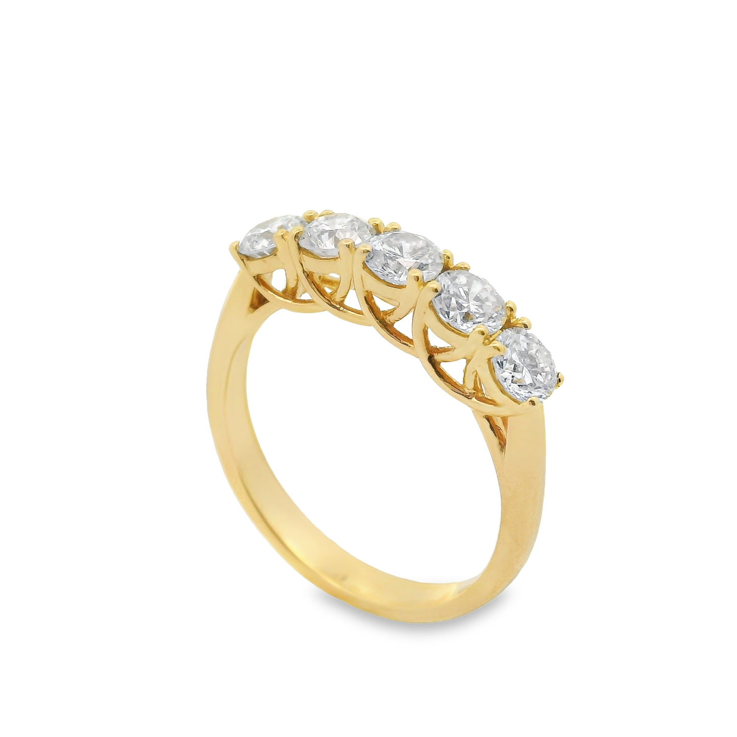 1.00ct Lab-Grown Diamond Anniversary Band in 14K Gold