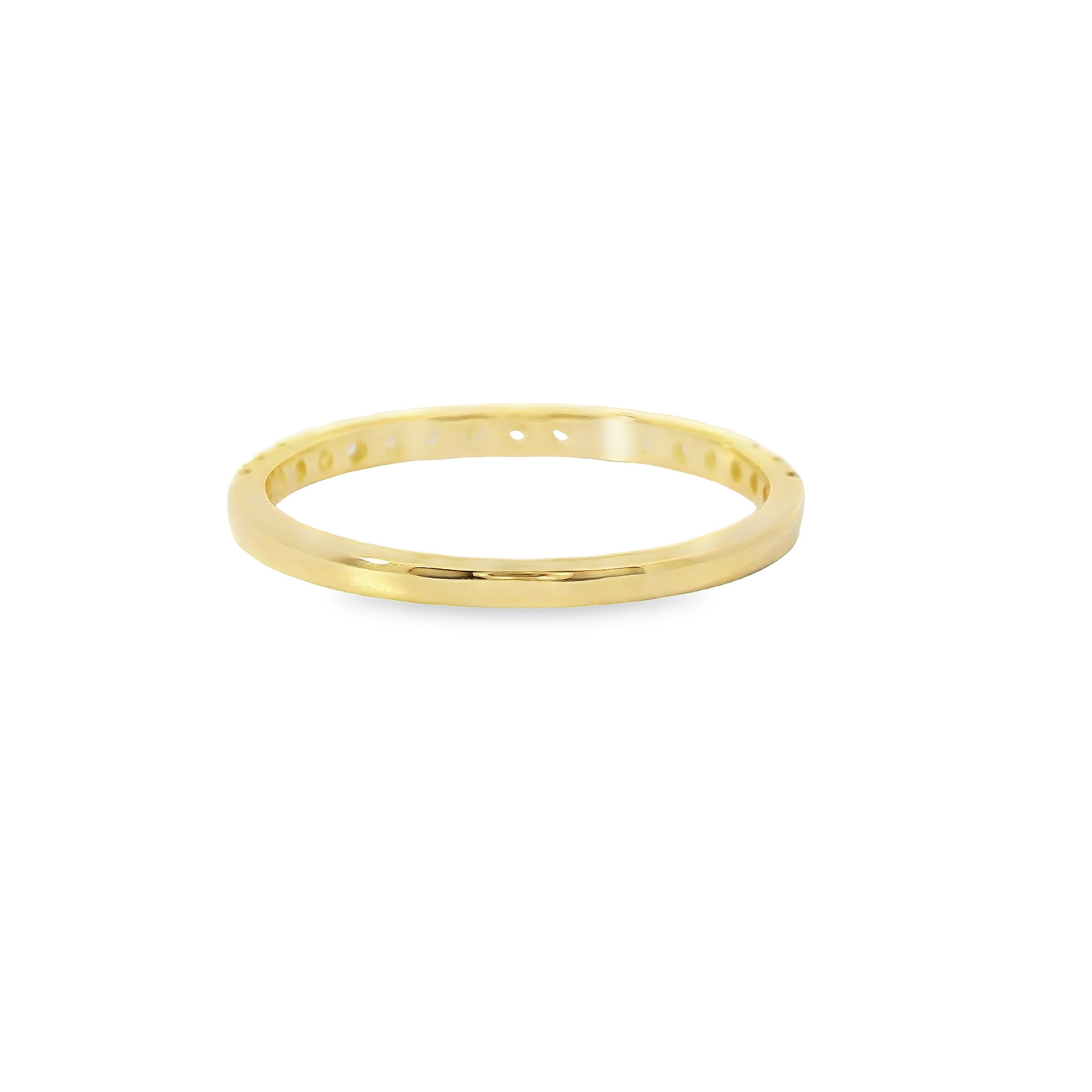 0.33ct Lab-Grown Polished Diamond Wedding Band in 14K Gold