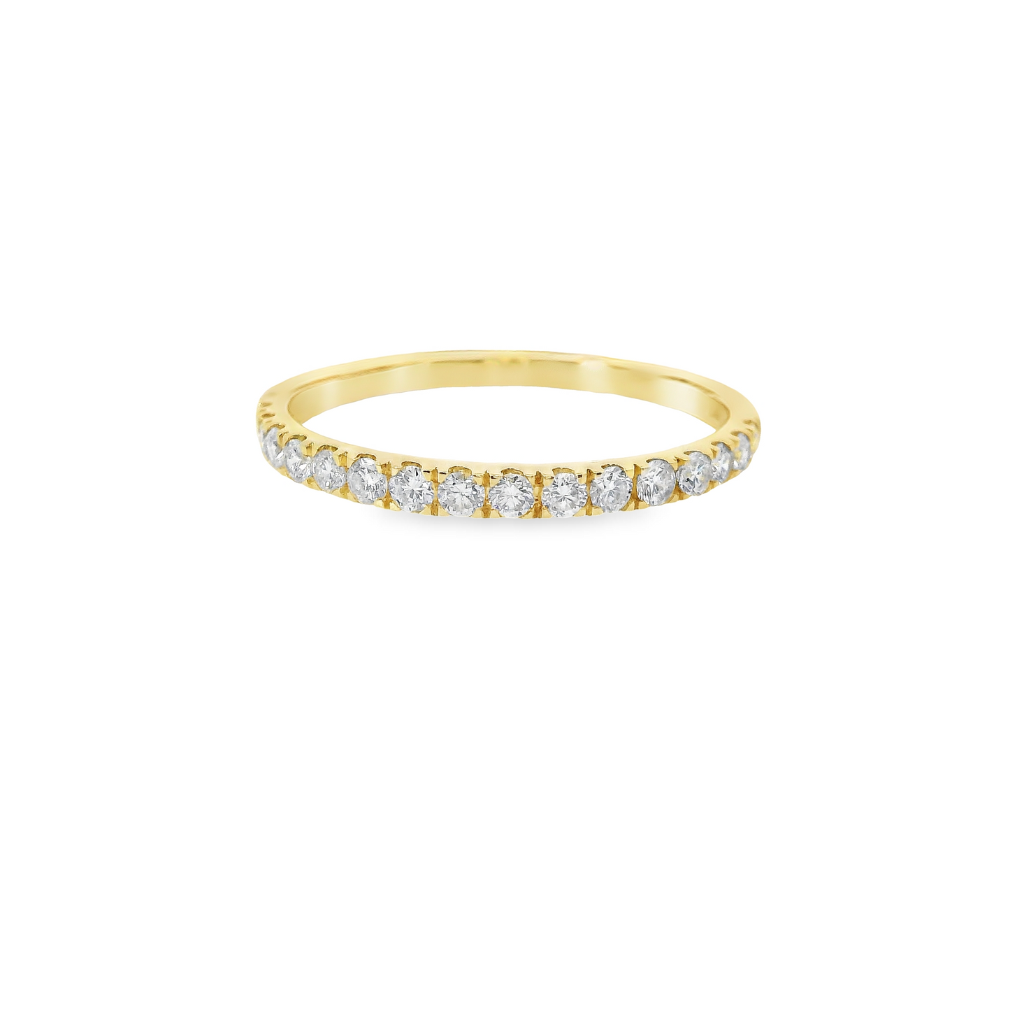 0.33ct Lab-Grown Polished Diamond Wedding Band in 14K Gold