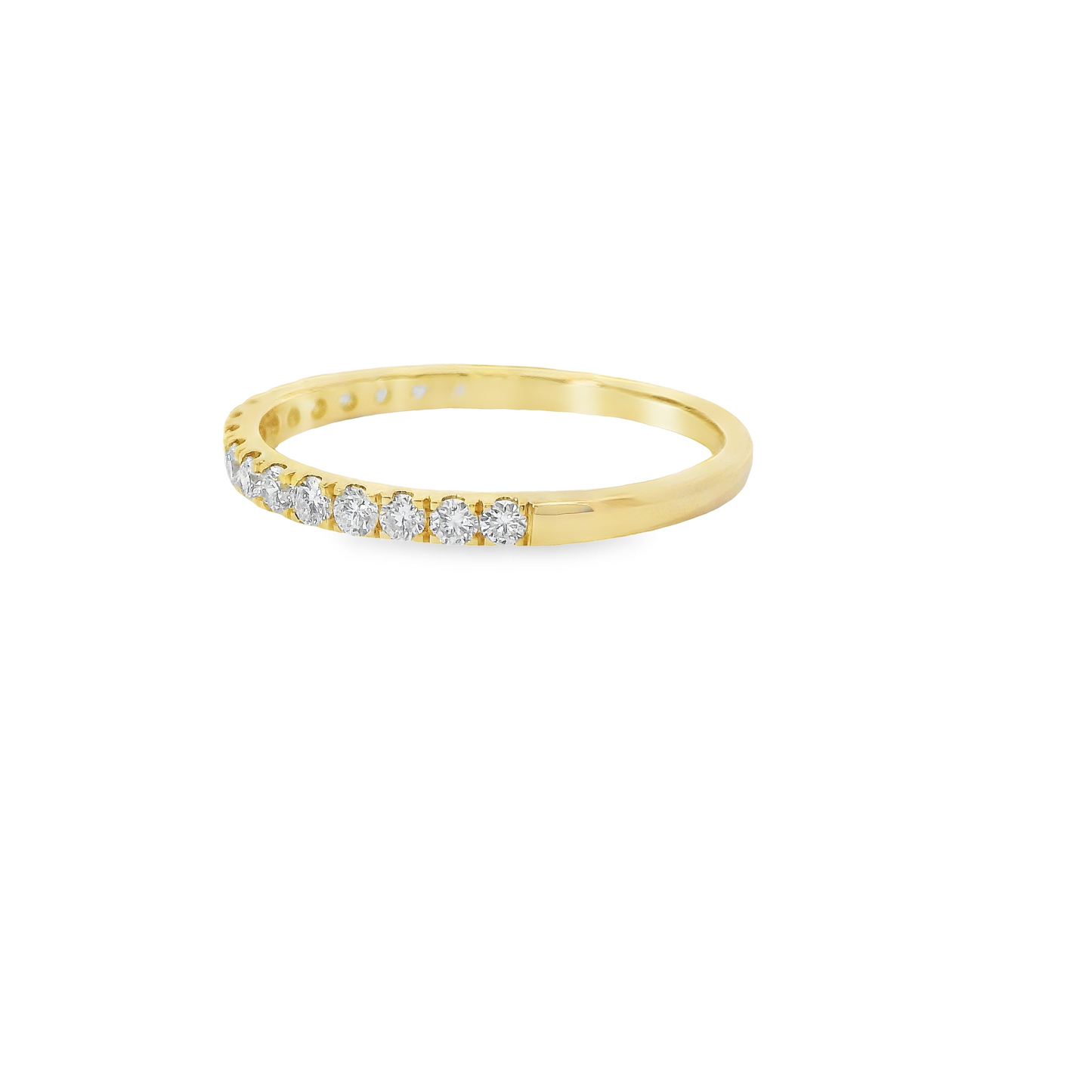 0.33ct Lab-Grown Polished Diamond Wedding Band in 14K Gold