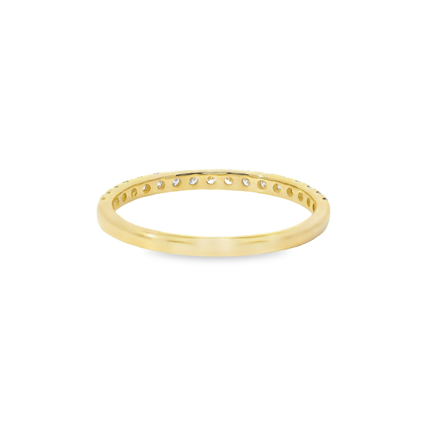 0.33ct Lab-Grown Polished Diamond Wedding Band in 14K Gold