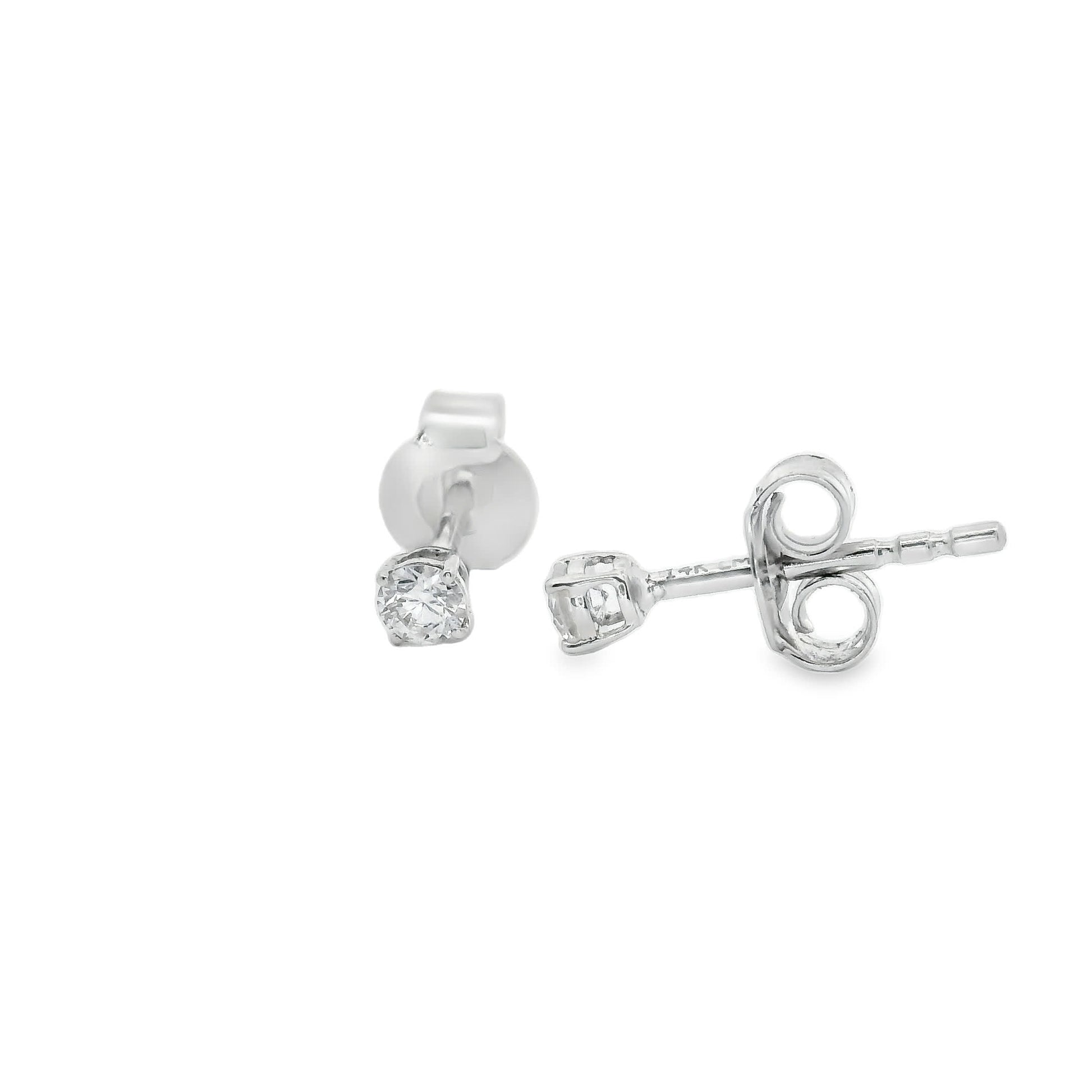 0.16 Carat 14K Gold Diamond Stud Earring