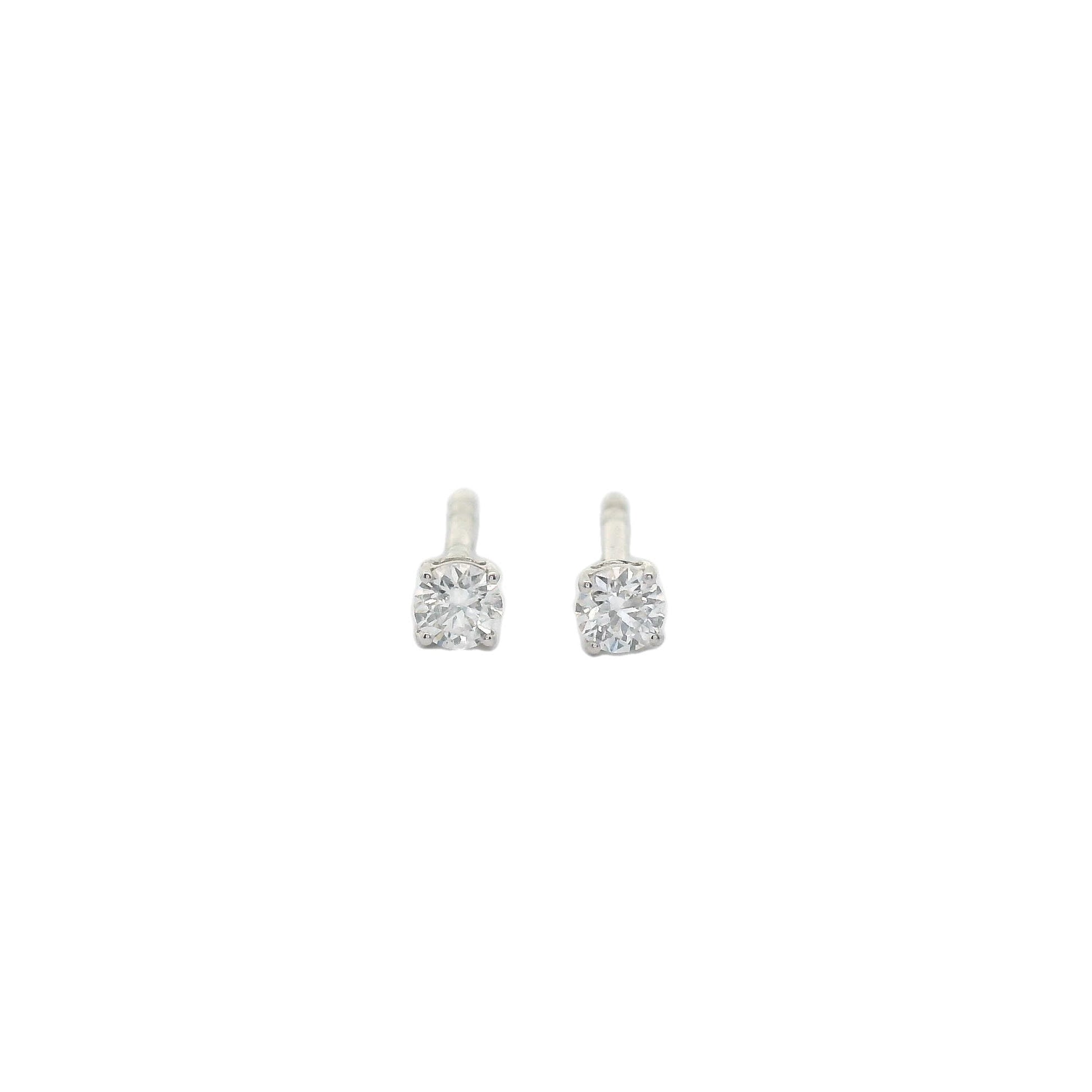 0.16 Carat 14K Gold Diamond Stud Earring
