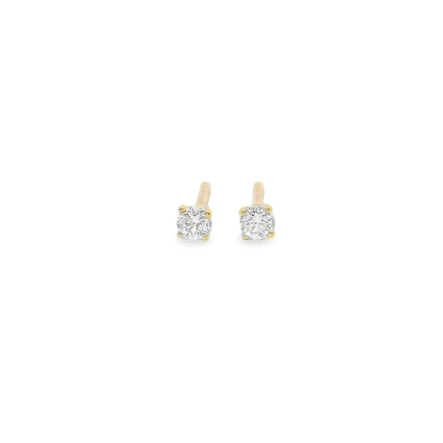 0.16 Carat 14K Gold Diamond Stud Earring