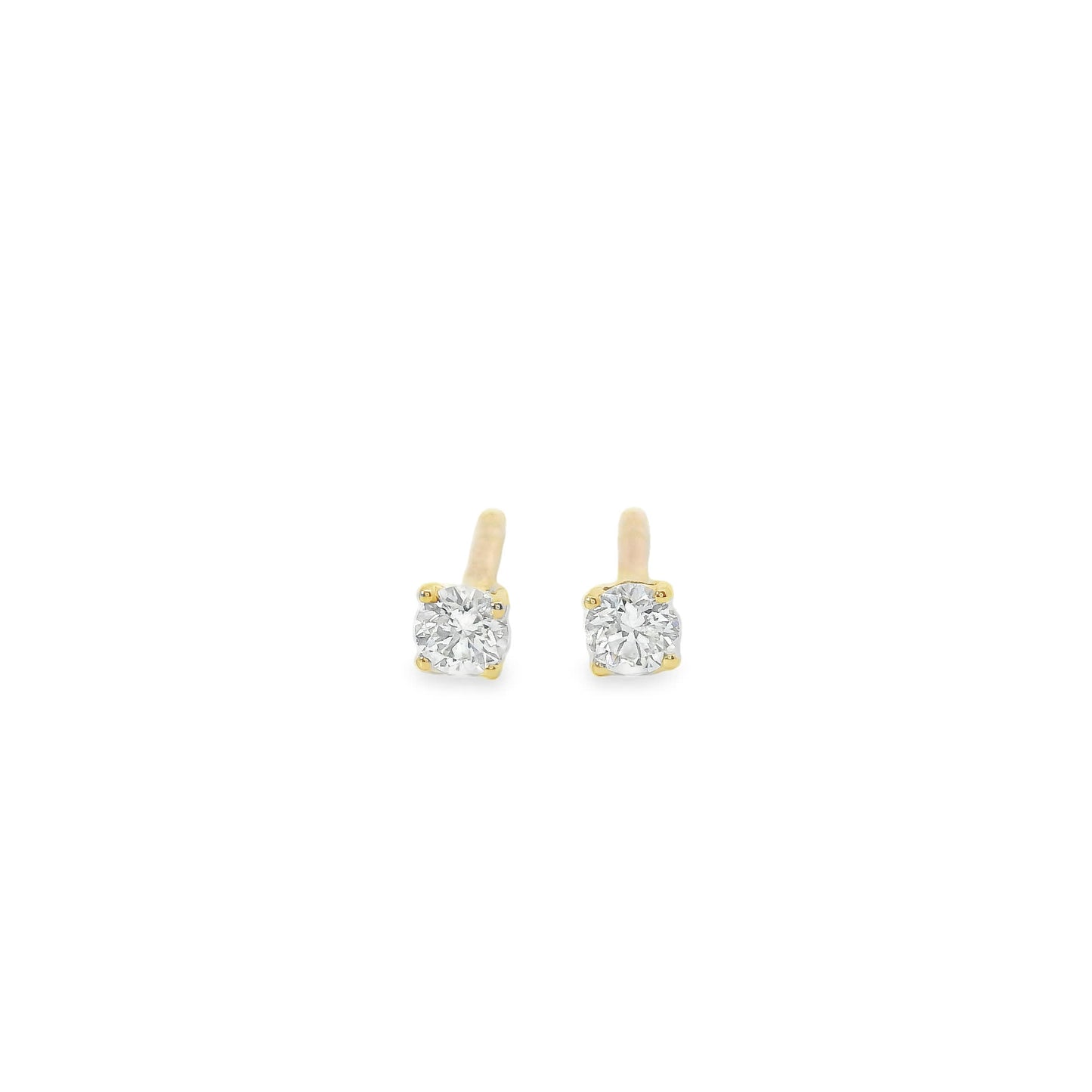0.16 Carat 14K Gold Diamond Stud Earring