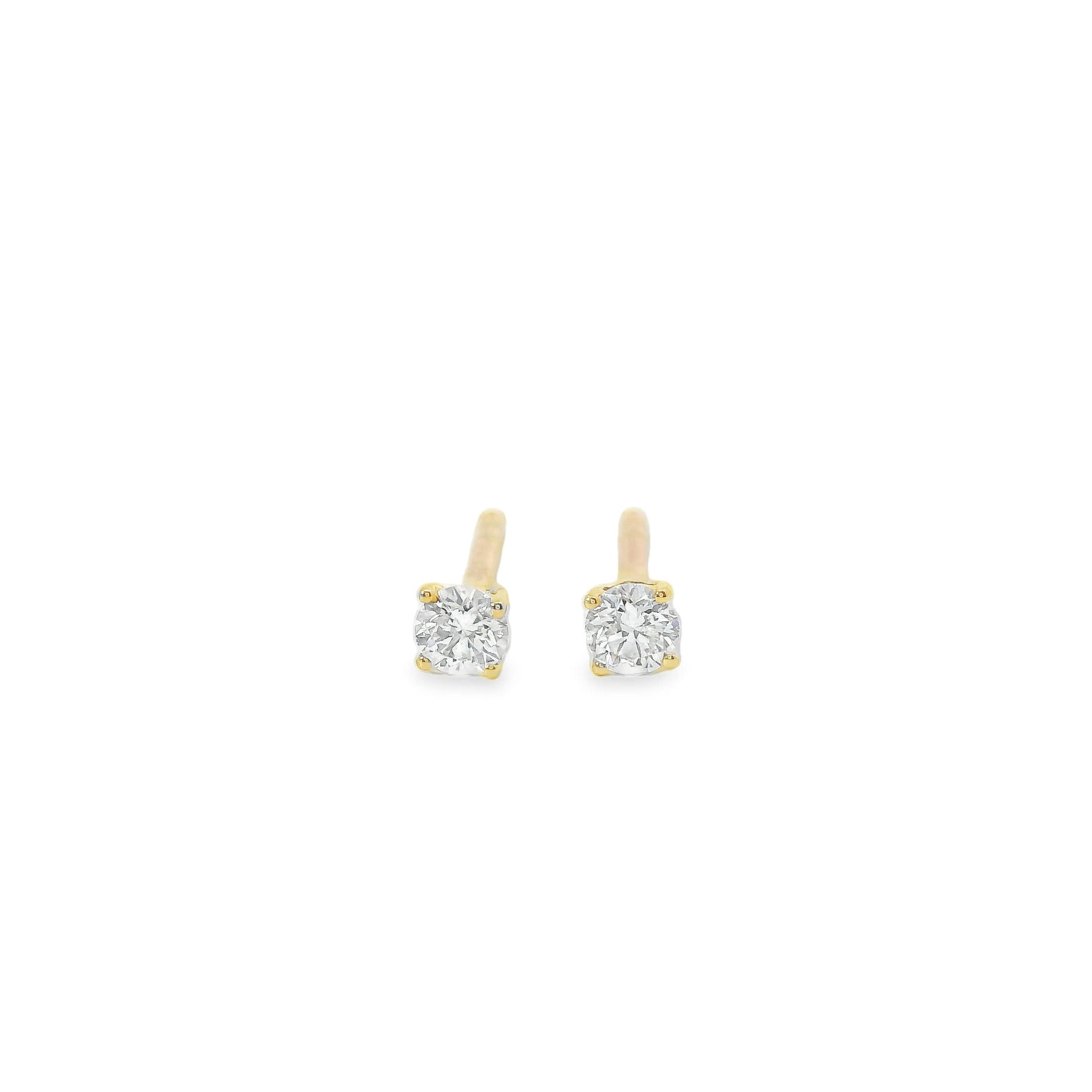0.16 Carat 14K Gold Diamond Stud Earring