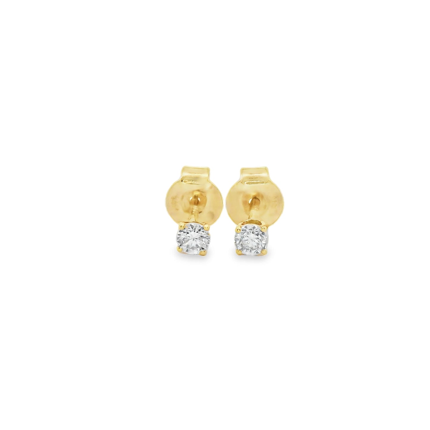 0.16 Carat 14K Gold Diamond Stud Earring