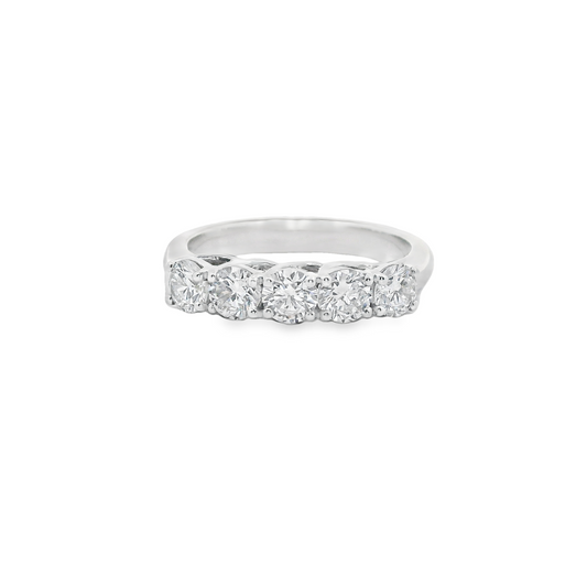 1.00ct Lab-Grown Diamond Anniversary Band in 14K Gold