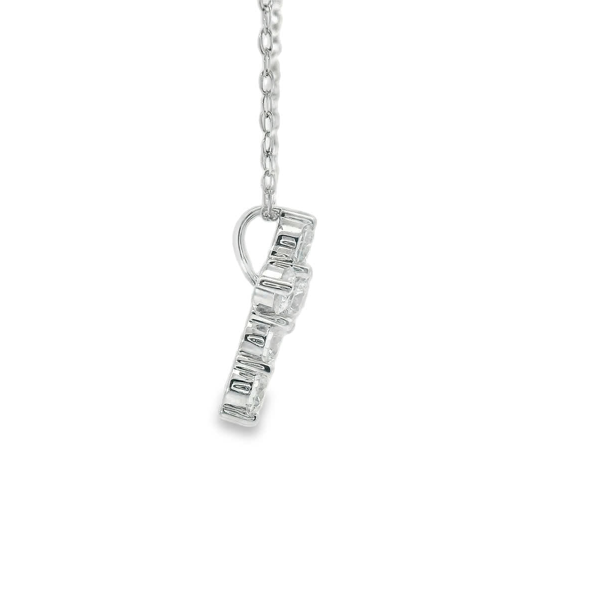 Stunning Cross Pendant 14K Gold Diamond , 0.50 Carat