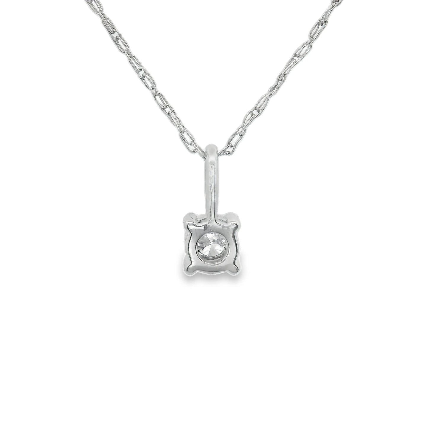 0.10 Carat 14K Round Lab Created Diamond