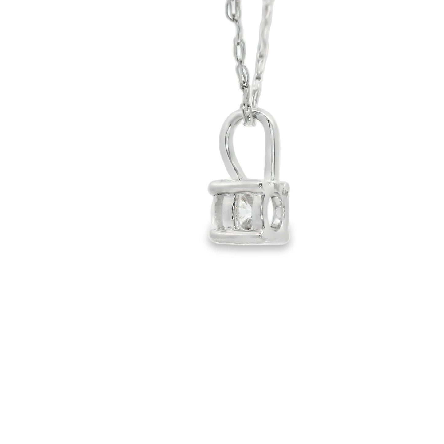 0.15 Carat 14K Round Lab Created Diamond