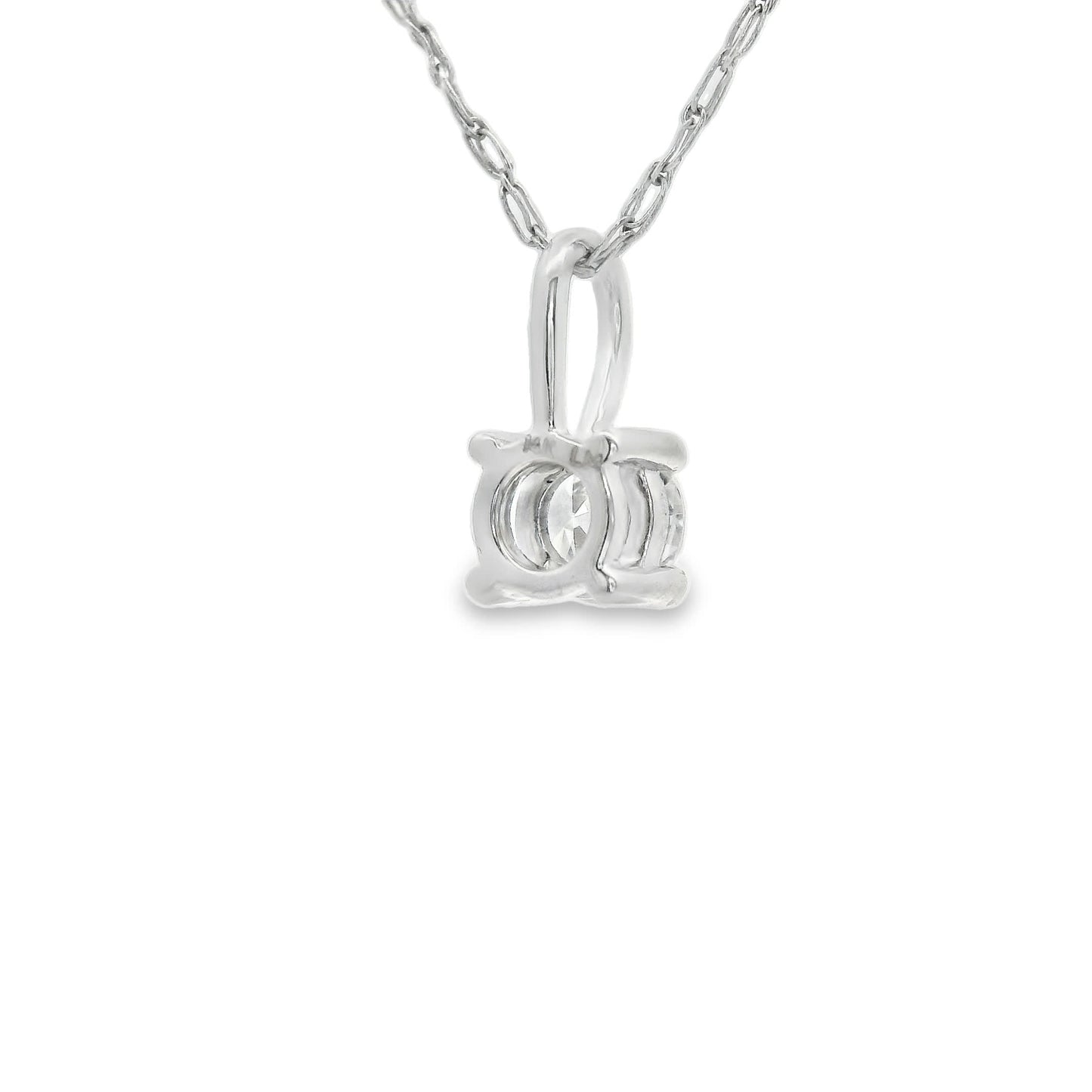 0.15 Carat 14K Round Lab Created Diamond