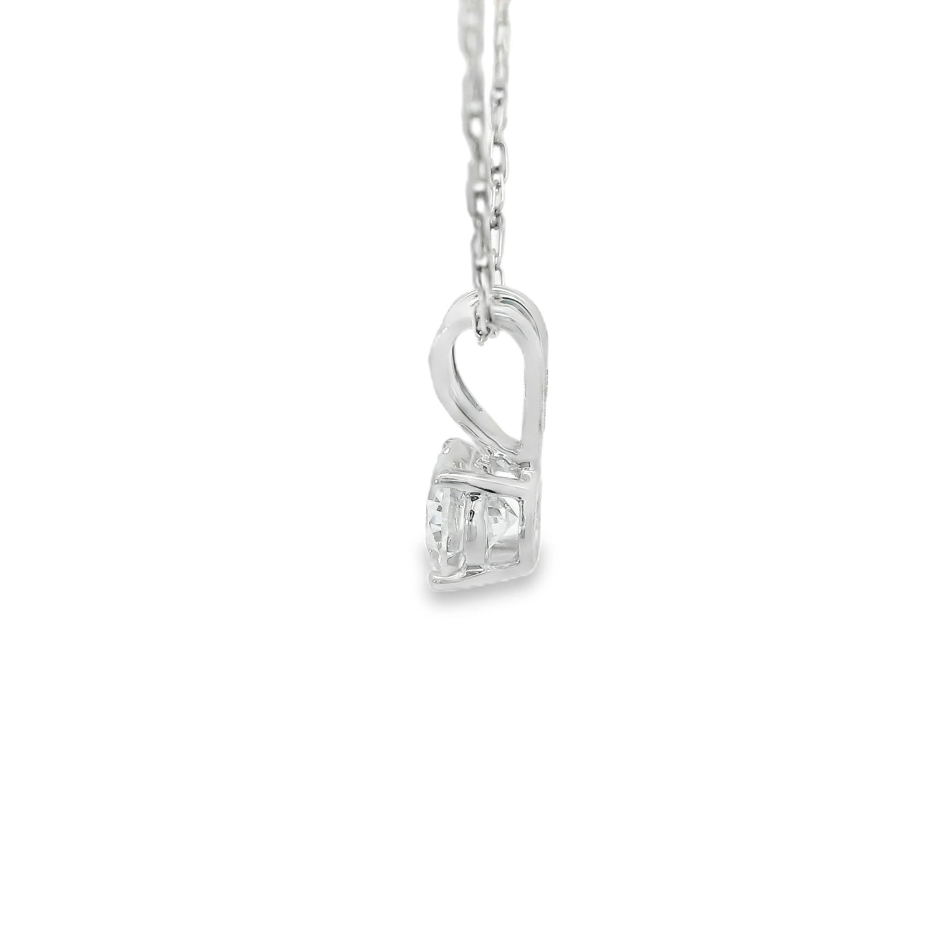 Elegant Gold Diamond Pendant