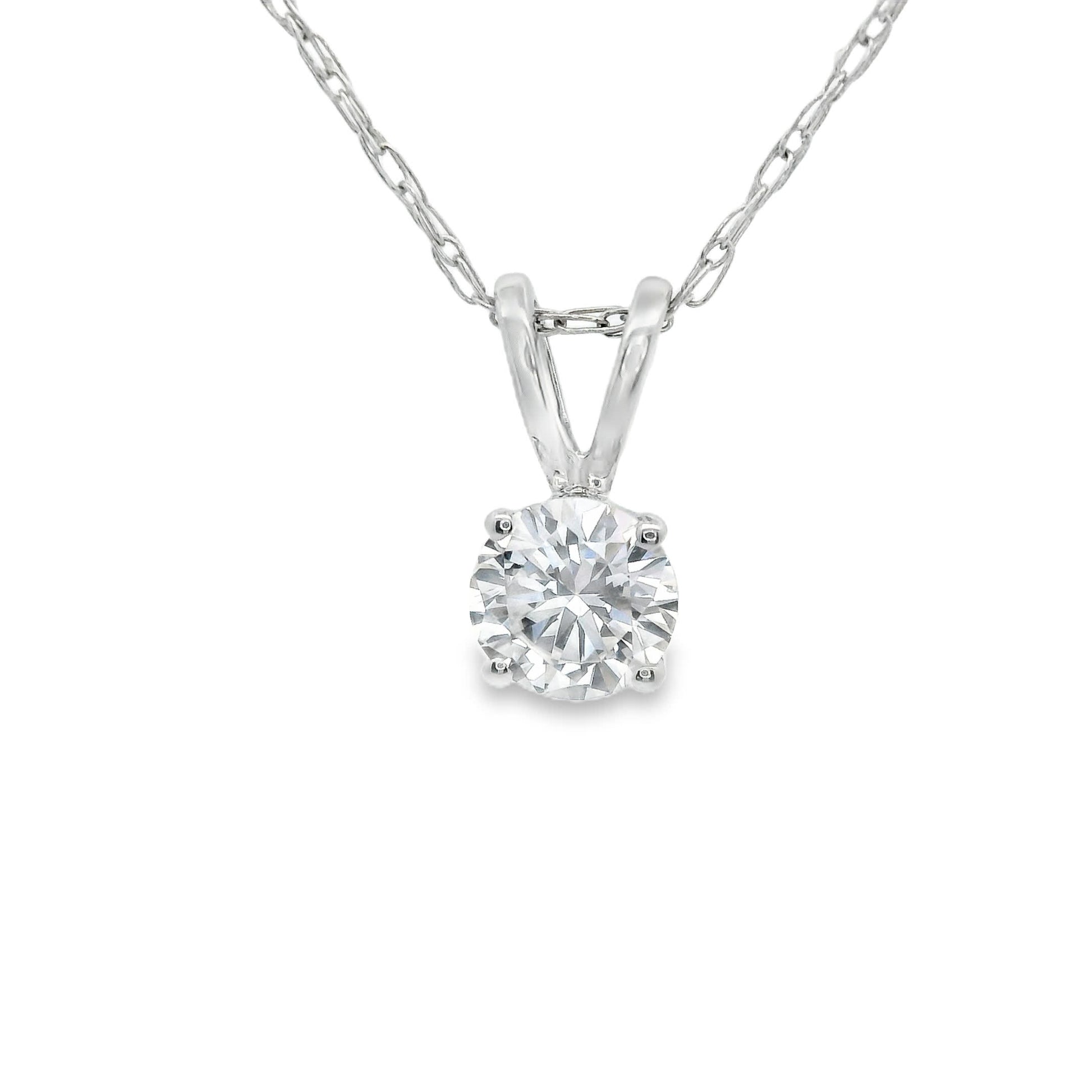 Elegant Gold Diamond Pendant