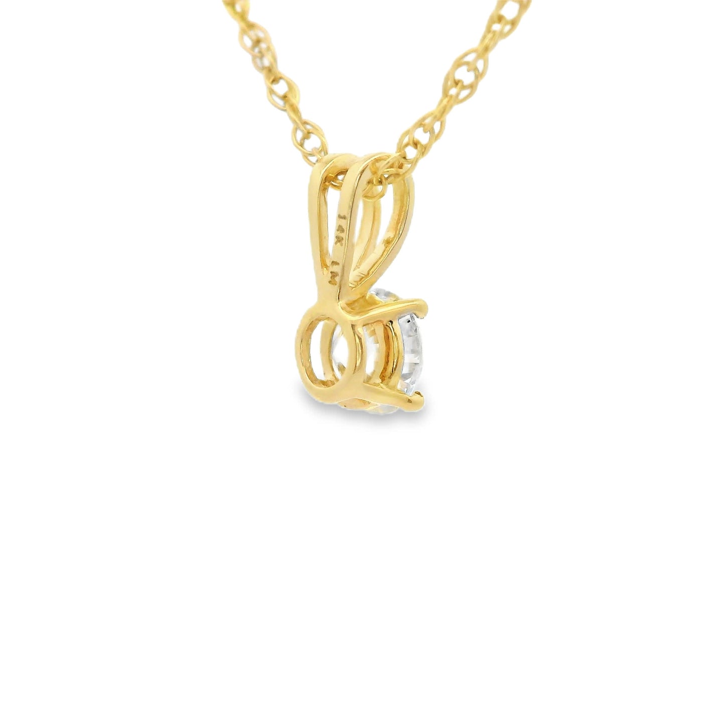 Elegant Gold Diamond Pendant