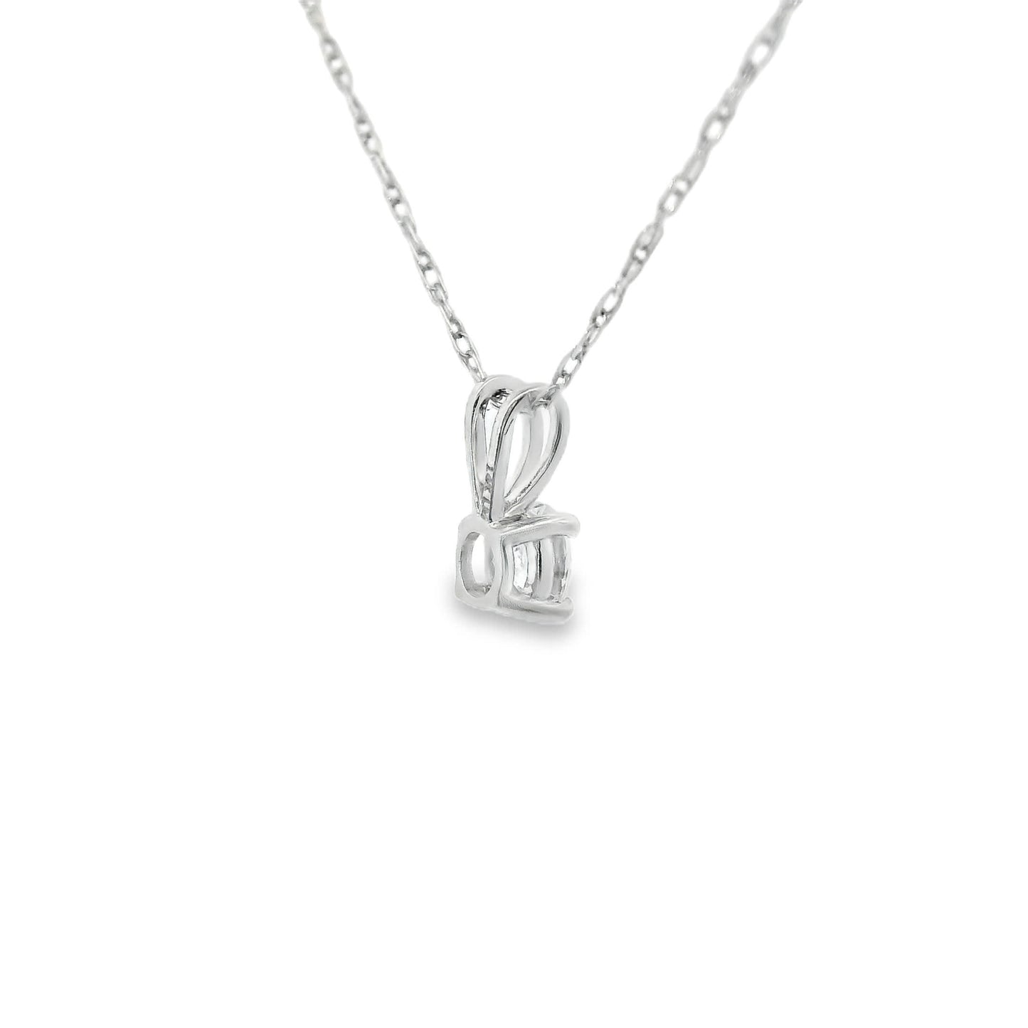 Diamond 0.15Ctw 14K Gold Pendant