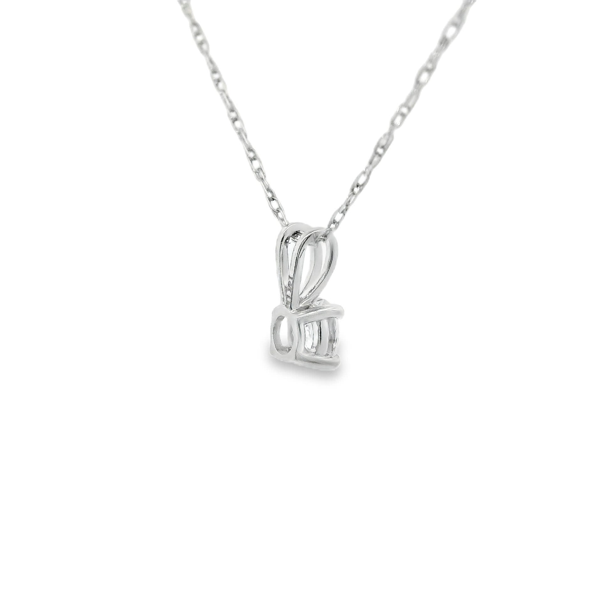 Diamond 0.15Ctw 14K Gold Pendant