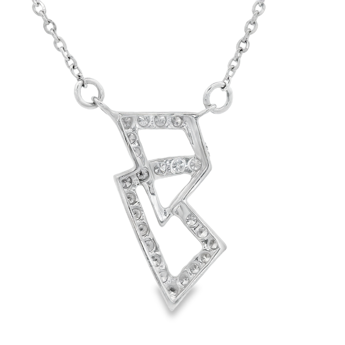 0.20ct Diamond Pendant in 14K White Gold