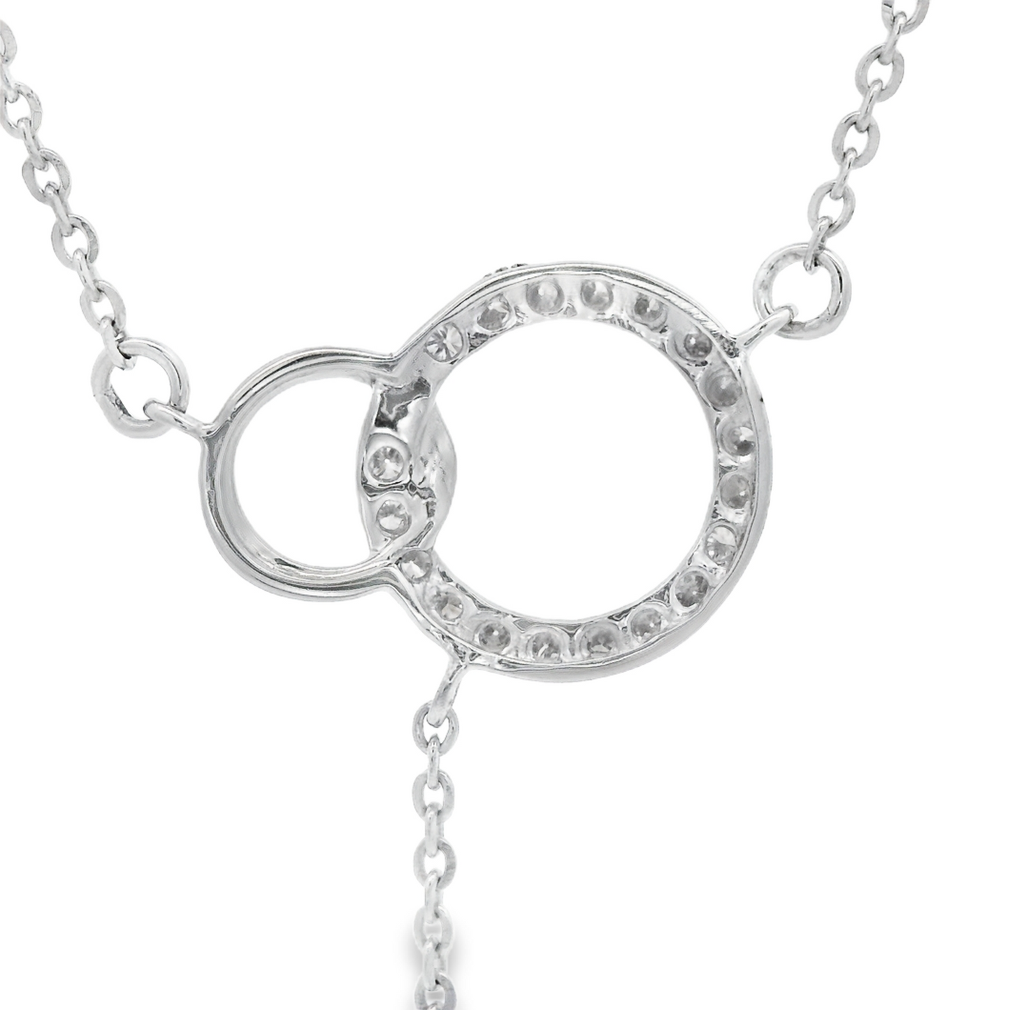0.23ct Round-Cut Diamond Pendant in 14K White Gold
