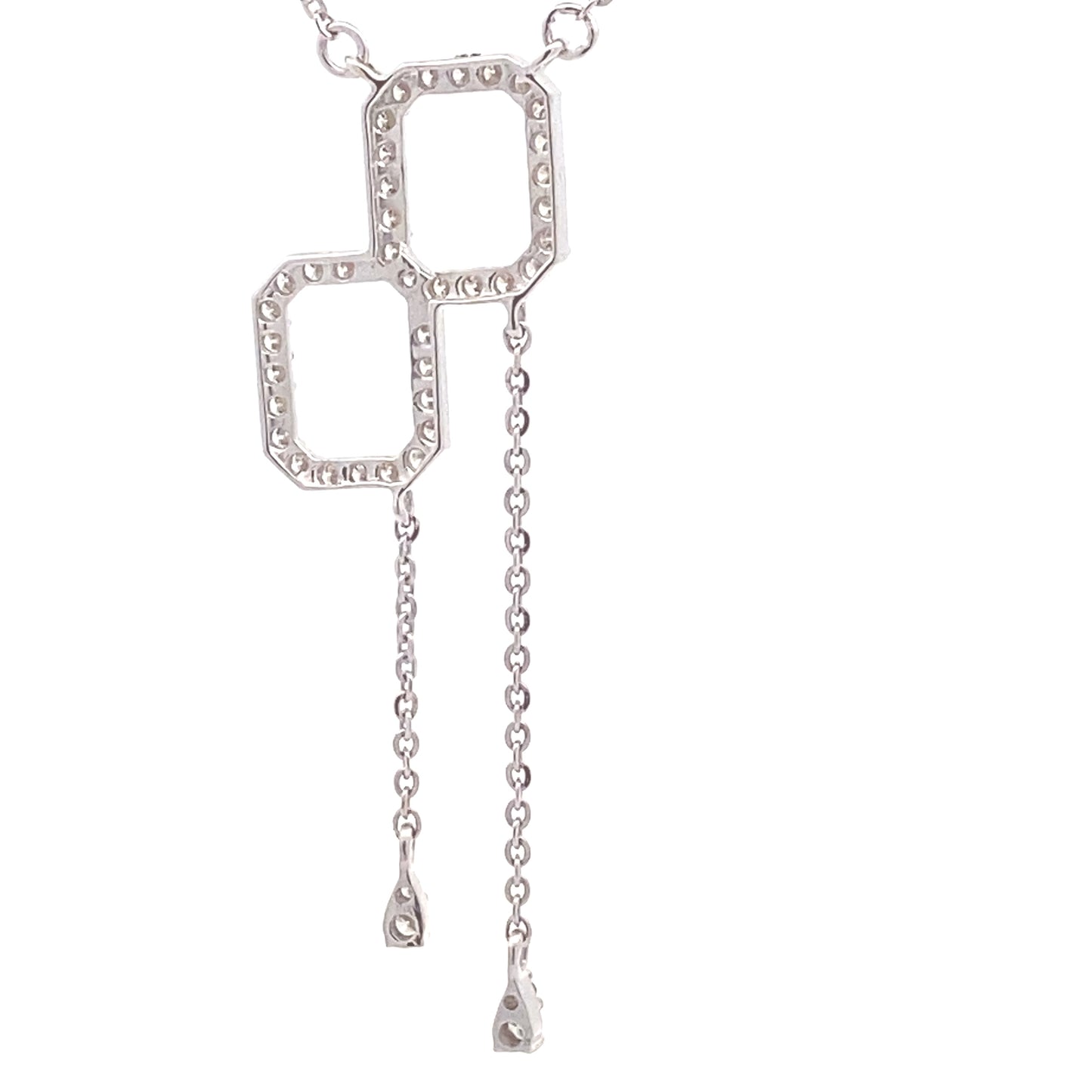0.32ct Diamond Pendant in 14K White Gold