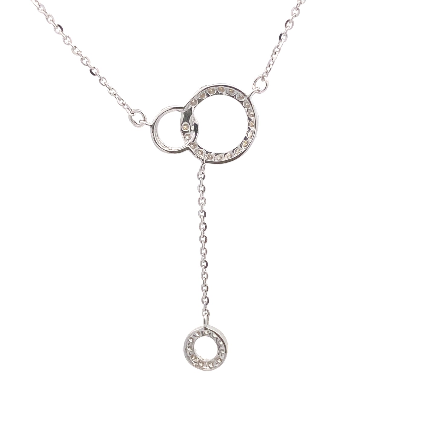 0.23ct Round-Cut Diamond Pendant in 14K White Gold