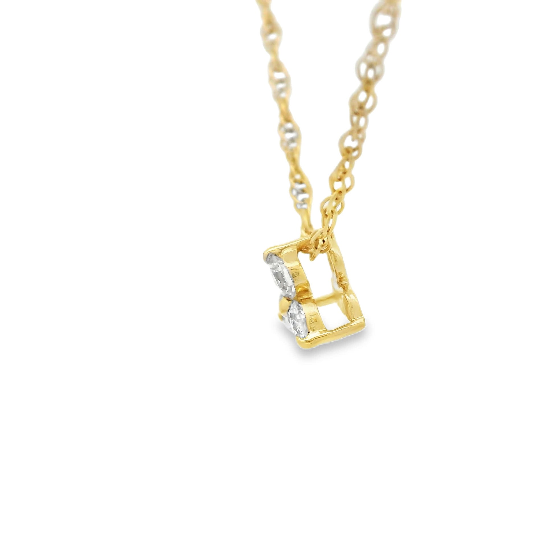 0.10 Carat Three Stones Round 14K Gold Diamond