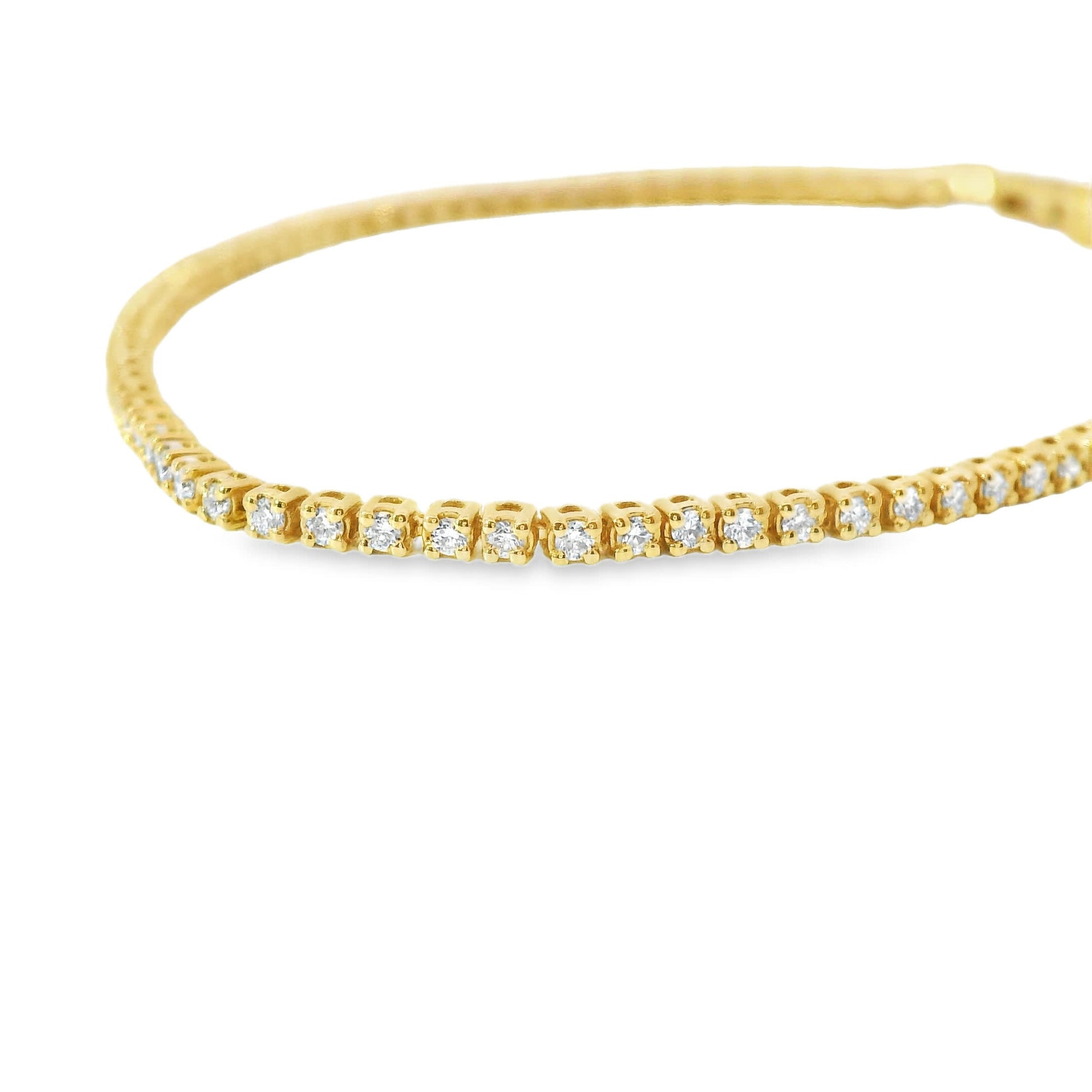 1.00ct 14K Gold Diamond Tennis Bracelet