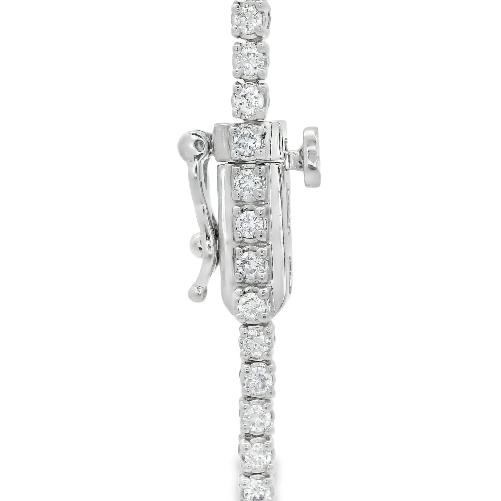 1.00ct 14K Gold Diamond Tennis Bracelet